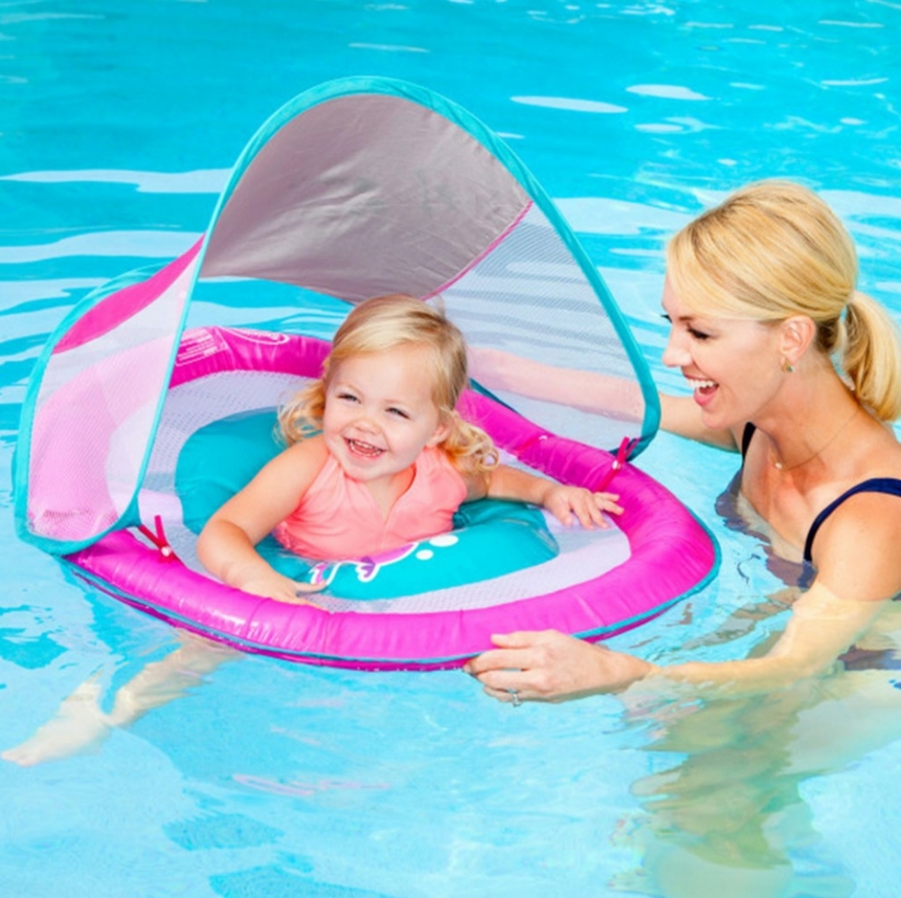 SwimWays Infant Baby Spring Float 9-12months